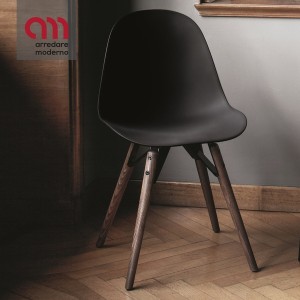 Mood Bontempi Casa Silla en madera
