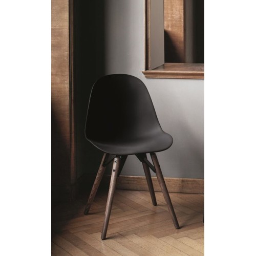 Mood Bontempi Casa Silla en madera