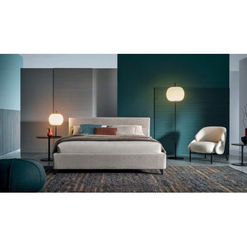 Max Twils Cama una plaza y media moderna