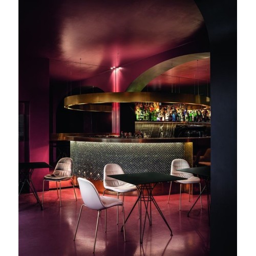 Mood Bontempi Silla en acero recubierta