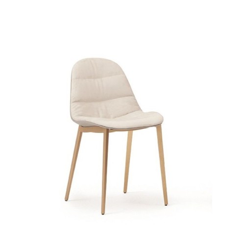 Mood Bontempi Silla en acero recubierta