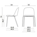 Sedia Mariolina Basic Miniforms