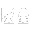Poltrona Nebula Lounge Tube Miniforms