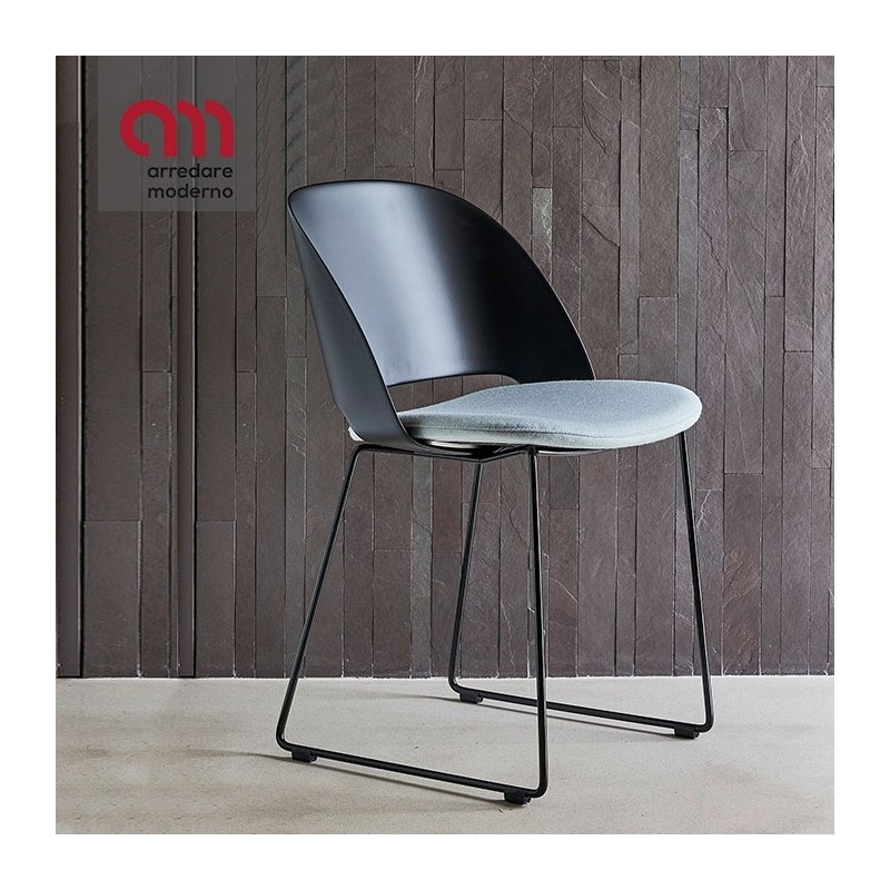 Polo polipropileno - recubierto Silla Bontempi Casa - Arredare Moderno