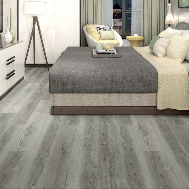 Suelo SPC Greige Smart-Wood Boxer - Arredare Moderno