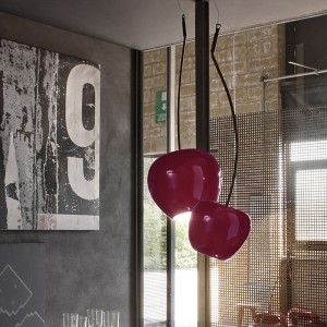 Lámpara Escultórica Colgante Cherry Adriani e Rossi