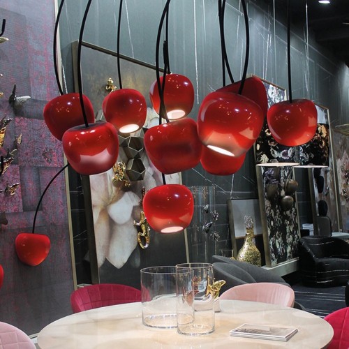 Lámpara Escultórica Colgante Cherry Adriani e Rossi
