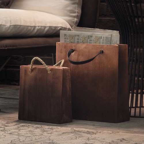 Juego en cerámica Bags Collection Adriani e Rossi