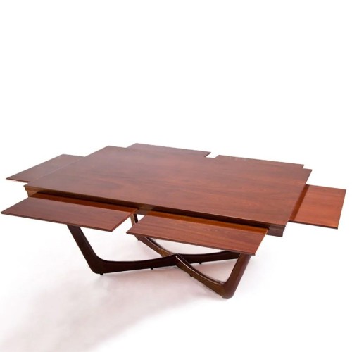 C'est La Vie Unopiù Mesa de centro con estantes plegables