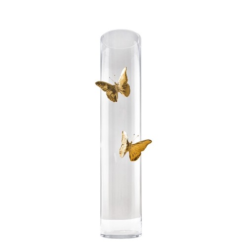 Jarrones de vidrio Illusion Butterfly Collection Adriani e Rossi