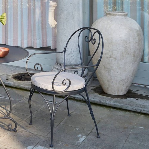Silla con reposabrazos Aurora Unopiù