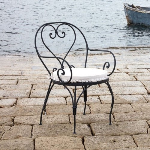 Silla con reposabrazos Aurora Unopiù