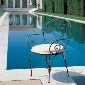 Silla con reposabrazos Aurora Unopiù