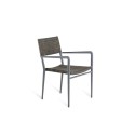 Silla con reposabrazos Experience apilable impilabile Unopiù