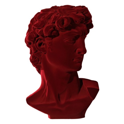 Busto decorativo de cerámica David Velvet – Adriani e Rossi