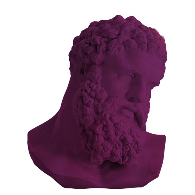 Busto decorativo de cerámica Ercole Velvet – Adriani e Rossi