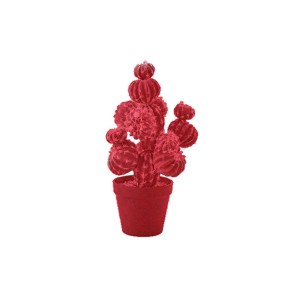 Decoración de terciopelo Cactus Balls - Ofertas especiales