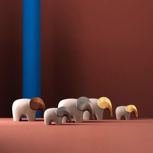 Bra Elephant Bicolor de cerámica Adriani e Rossi