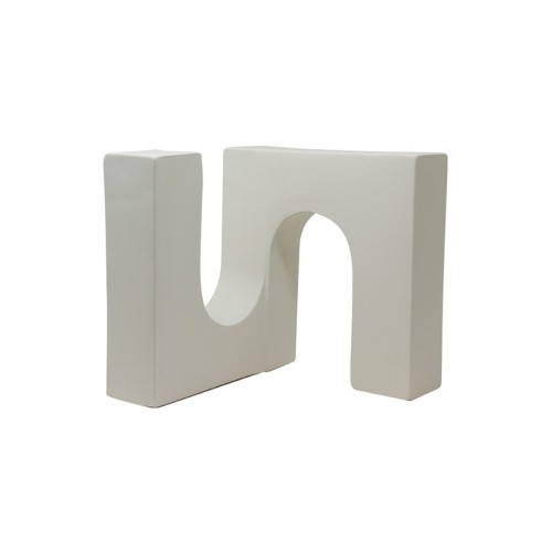 Decoraciones geométricas Chirico de Adriani e Rossi blanco