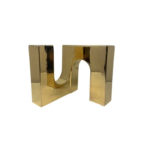 Decoraciones geométricas Chirico de Adriani e Rossi oro dorado