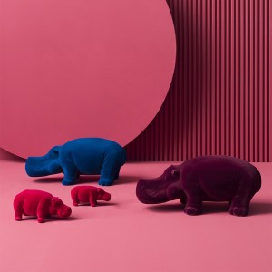 Hippo Velvet Collection de cerámica Adriani e Rossi