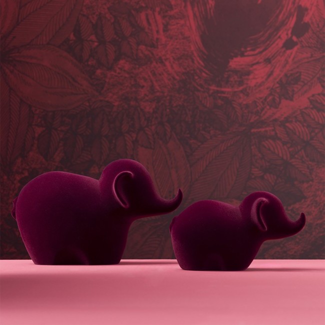 Escultura decorativa Dumby Velvet en cerámica Adriani e Rossi