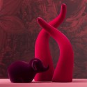 Escultura decorativa Dumby Velvet en cerámica Adriani e Rossi