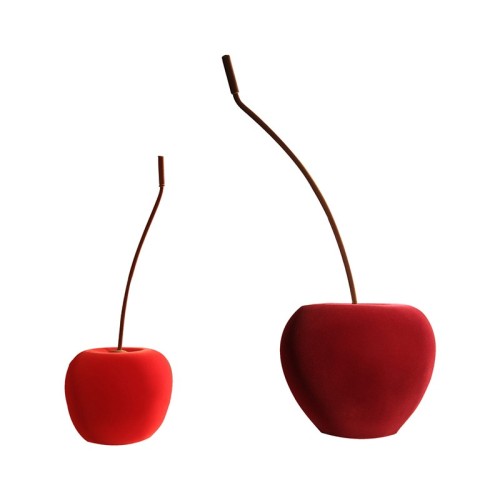 Escultura decorativa Cherry Velvet en cerámica de Adriani e Rossi
