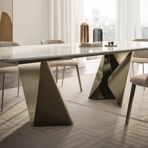 Mesa Bontempi Casa Kaleido Barril Fija