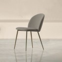 Silla en acero Rebecca Bontempi Casa – Arredare Moderno