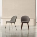 Silla en acero Rebecca Bontempi Casa – Arredare Moderno