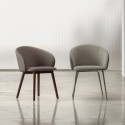 Sillón de madera con brazos Rebecca de Bontempi Casa
