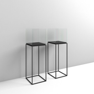 Consola expositora Tulip de metal Adriani e Rossi - Ofertas