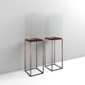 Consola expositora Tulip de metal Adriani e Rossi - Ofertas