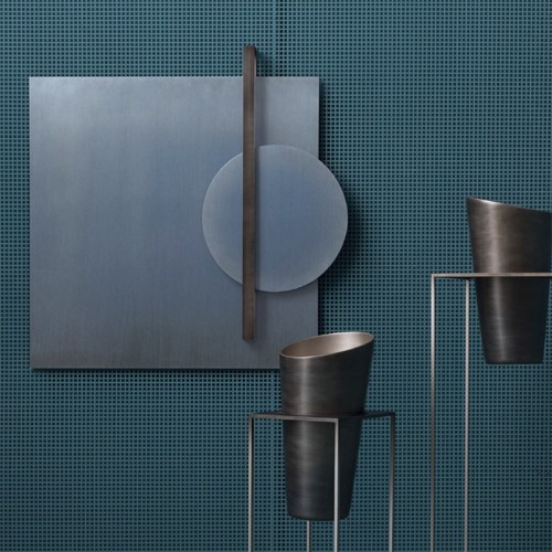 Escultura tridimensional Geometria Colours Black Collection Adriani e Rossi