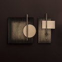 Escultura tridimensional Geometria Colours Black Collection Adriani e Rossi
