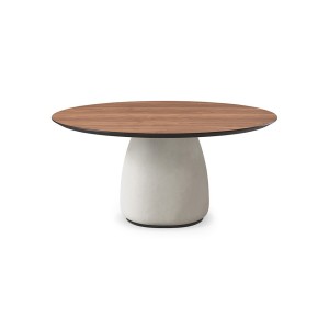 mesa-botero-wood-round-cattelan-italia