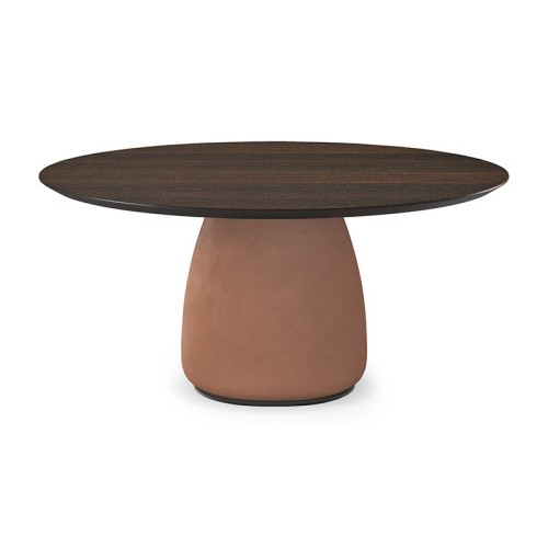 Mesa Botero Wood Round Cattelan Italia