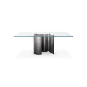 Mesa Papelito Glass Cattelan Italia