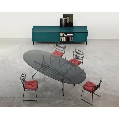 Freak Bontempi Casa Silla Con Base De Punta