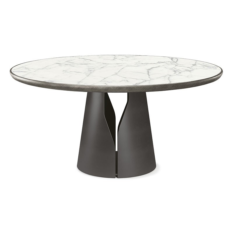Mesa redonda Giano Keramik Premium Round de Cattelan Italia