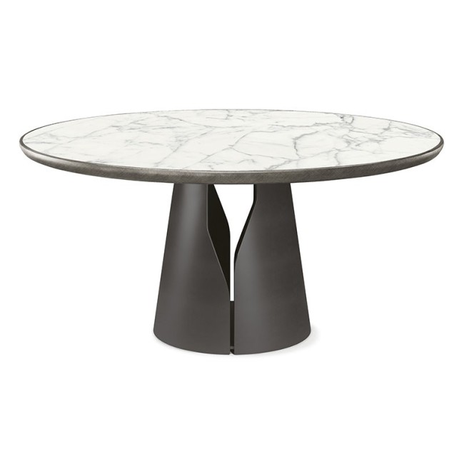Mesa redonda Giano Keramik Premium Round de Cattelan Italia