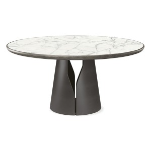 Mesa redonda Giano Keramik Premium Round de Cattelan Italia