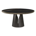 Mesa redonda Giano Keramik Premium Round de Cattelan Italia