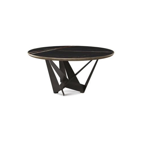 Mesa redonda Skorpio Keramik Premium Round de Cattelan Italia