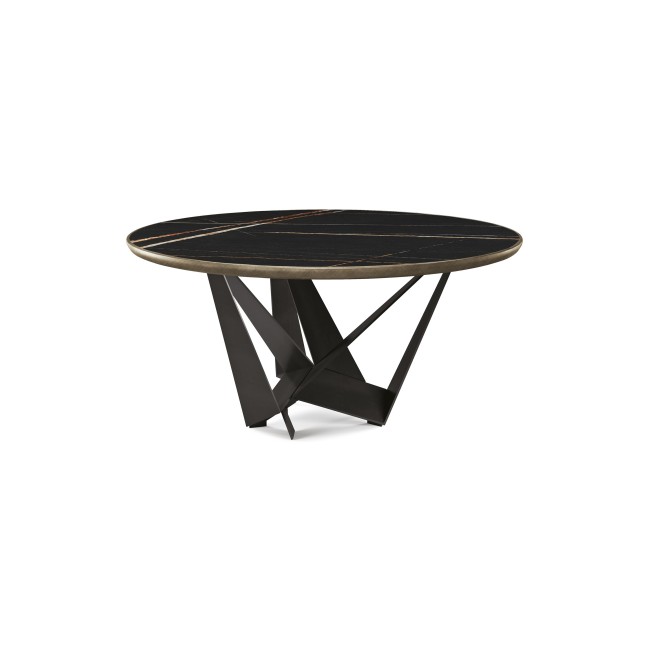 Mesa redonda Skorpio Keramik Premium Round de Cattelan Italia