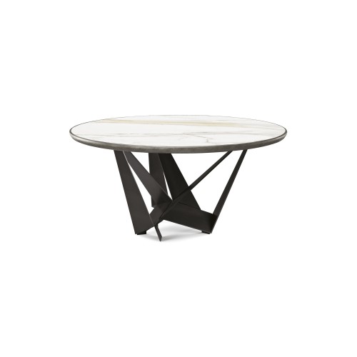 Mesa redonda Skorpio Keramik Premium Round de Cattelan Italia