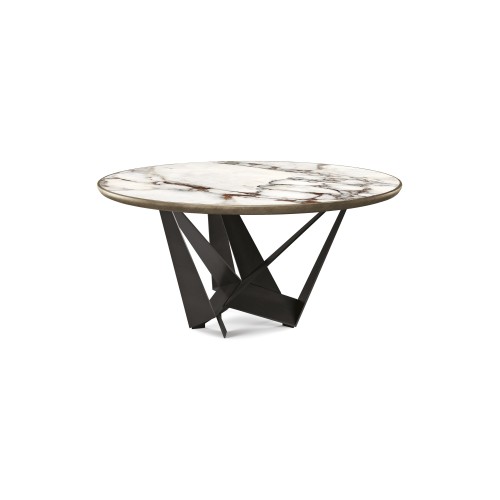 Mesa redonda Skorpio Keramik Premium Round de Cattelan Italia