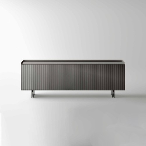 Aparador Aterea Tonelli Design con puertas de cristal espejado