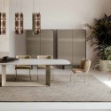 Vitrina Cabinet Aterea de Tonelli Design en vidrio H. 124 cm